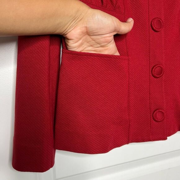 Cabi Women's Paprika Red Spencer Jacket in Size Small #3906 - Picture 5 of 12